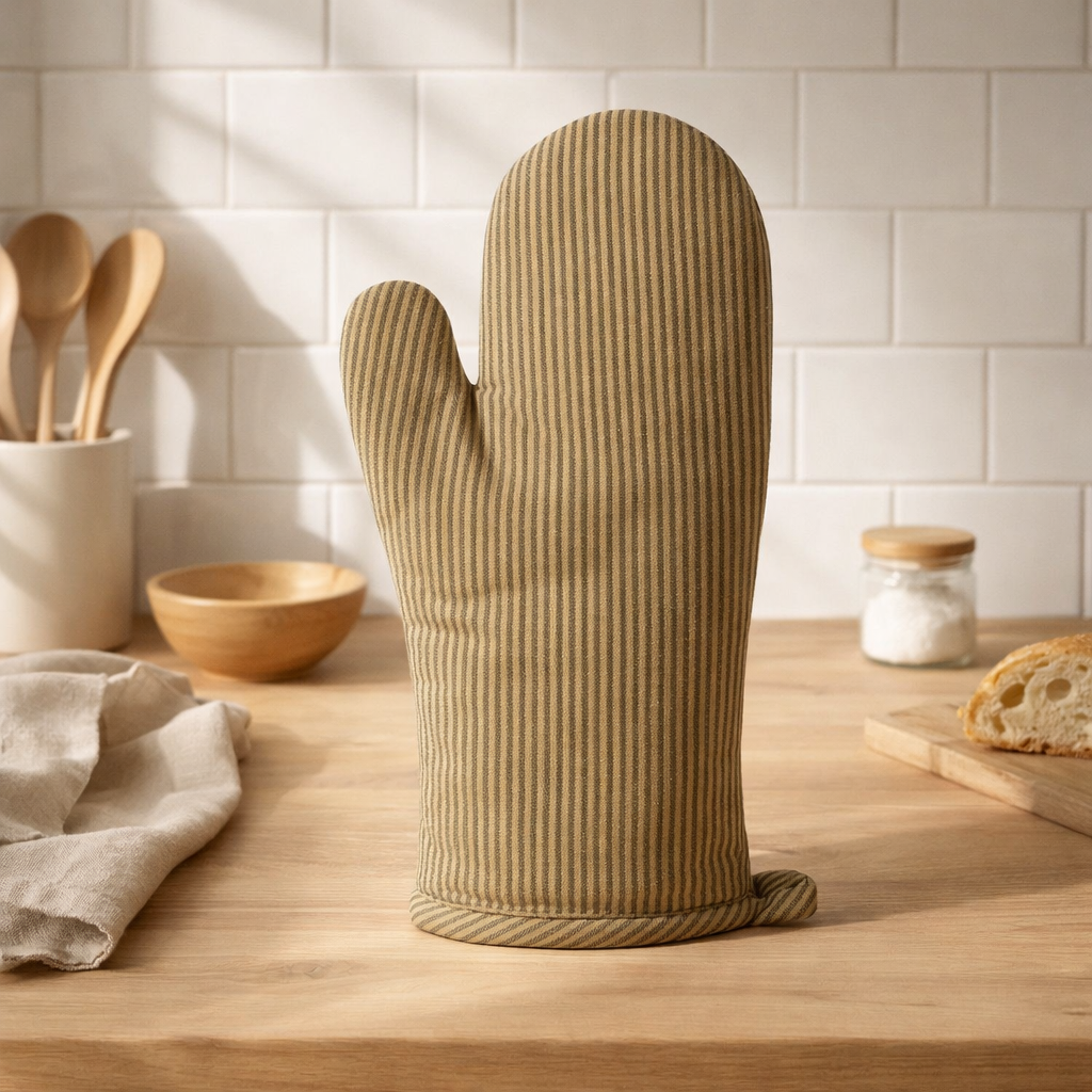 Gant de cuisine Reka Bronze 15 x 32 en situation
