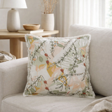 Coussin Gino Neige 45 x 45 en situation