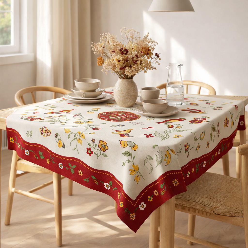 Nappe Schork Multico 85 x 85 en situation