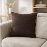 Coussin Zeff Céleste Ébčne 45 x 45 en situation
