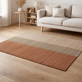 Tapis Karan Terracotta 120 x 170 en situation