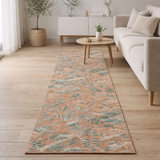 Tapis Nona Pêche 67 x 200 en situation