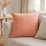 Coussin Swami Pêche 45 x 45 en situation