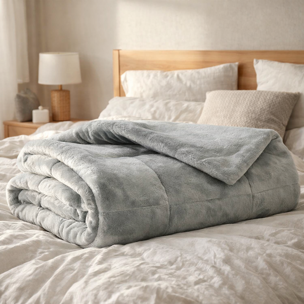 Jeté de lit Betender Perle 225 x 260 en situation