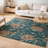 Tapis Nona Prusse 155 x 230 en situation
