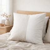 Taie d'oreiller Linco Blanc 65 x 65 en situation