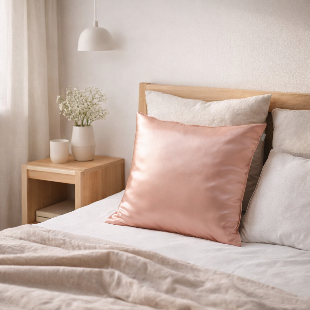 Ashley Pillowcase Nude 65 X 65 en situation