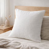 Taie d'oreiller Kala Blanc 65 x 65 en situation