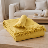 Drap hammam Cancun Cedrat 90 x 180 en situation