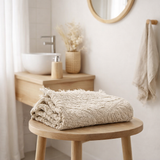 Serviette de toilette Zoé Lin en situation