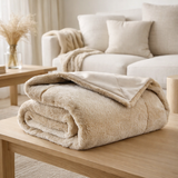 Plaid Kinta Mirabelle 130x160 en situation