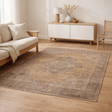 Tapis Amel Bronze 155 x 230 en situation