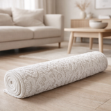 Tapis de bain Gilda Neige 54 x 110 en situation