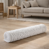Tapis de bain Gilda Neige 54 x 64 en situation