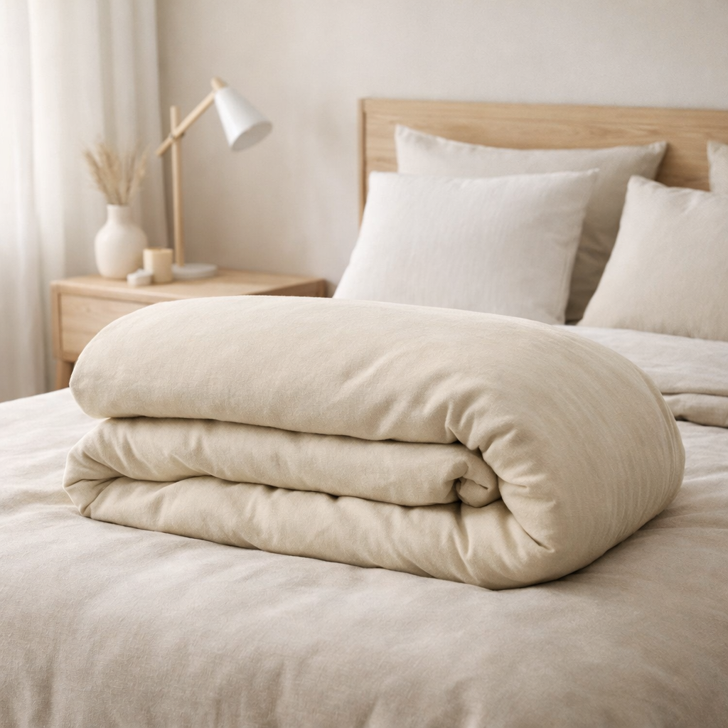 Housse de couette Kala Lin 260 x 240 en situation