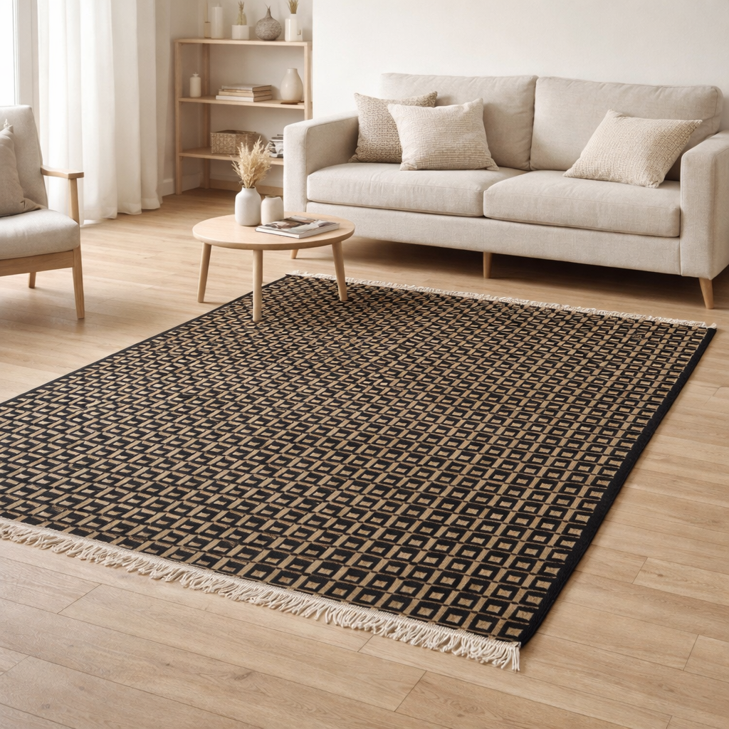 Tapis Pablo Naturel 160 x 230 en situation