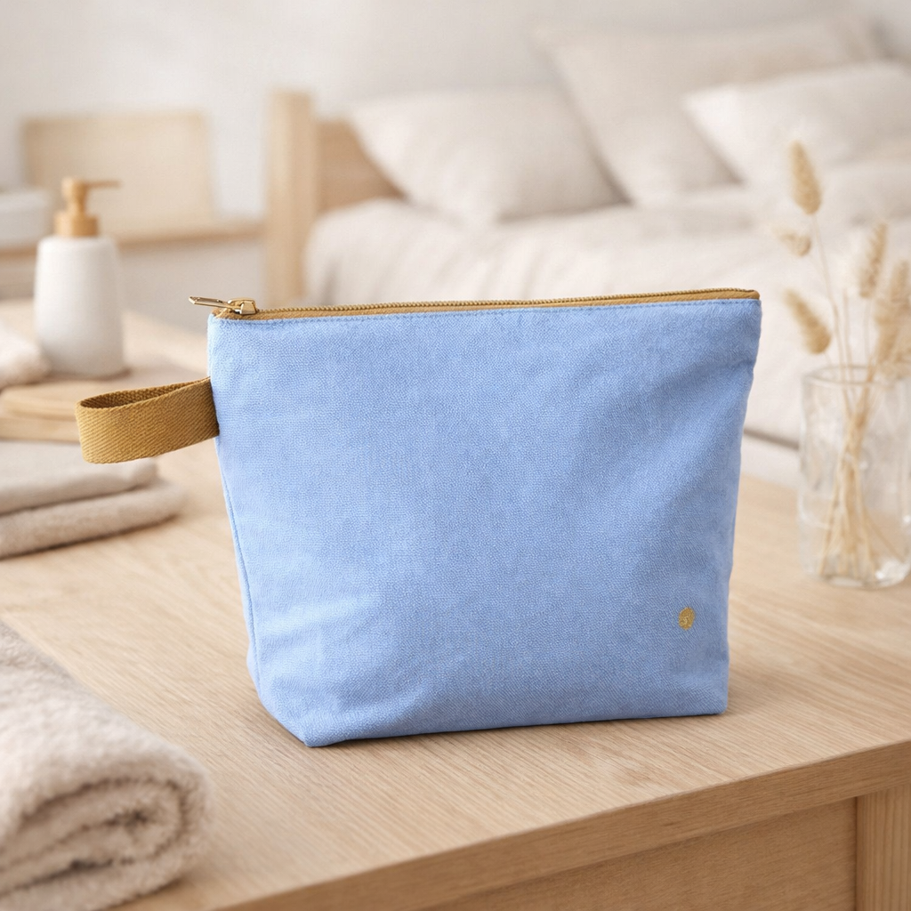 Trousse de toilette en situation