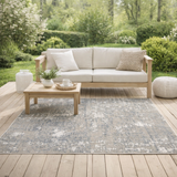 Tapis Catania 2 outdoor Gris 160 x 230 en situation