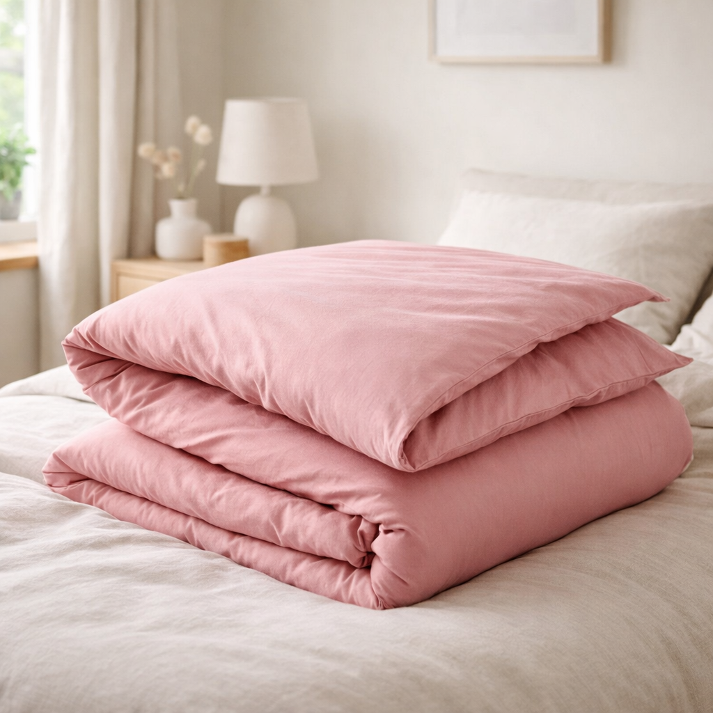 Housse de couette en situation