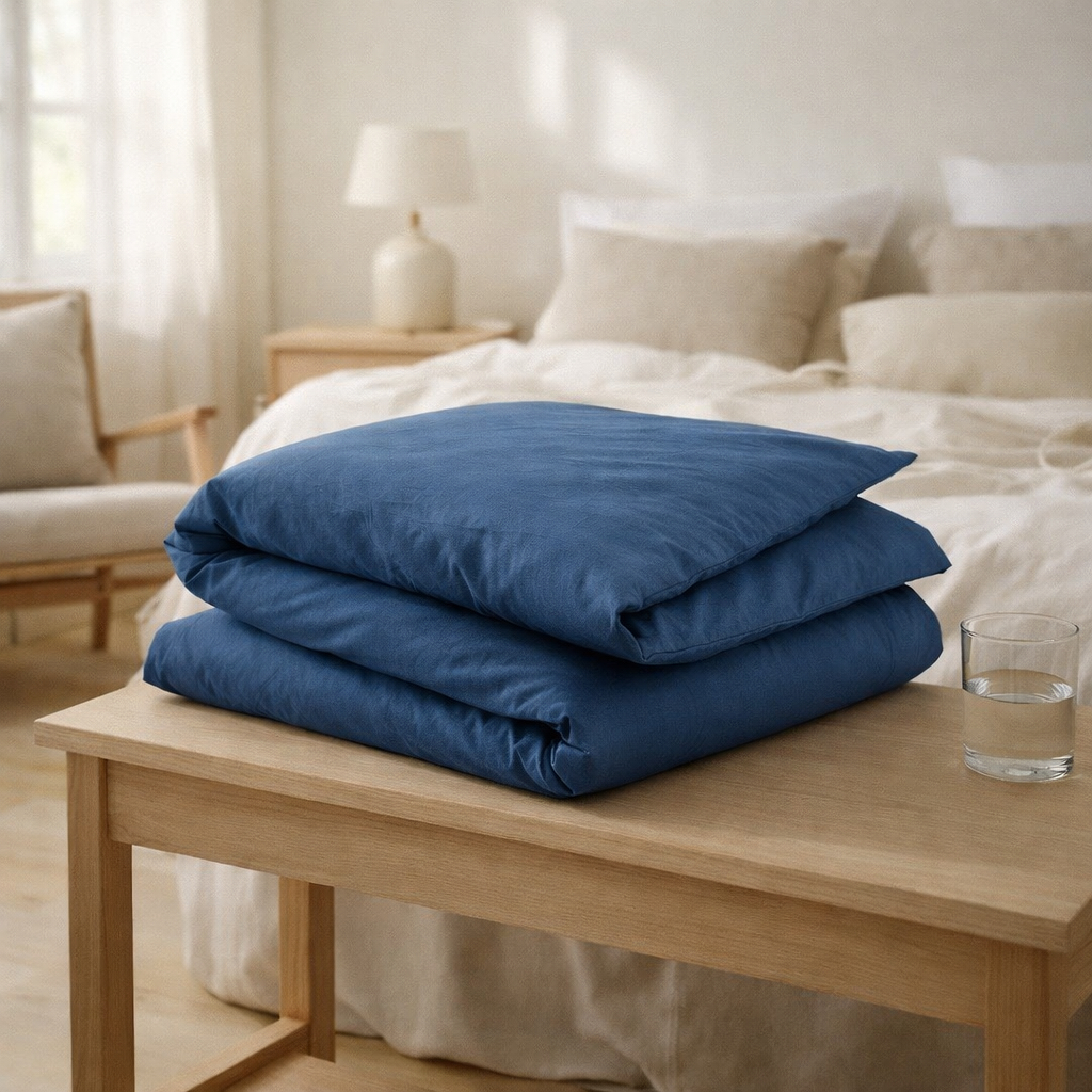 Housse de couette en situation