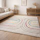 Tapis Zach 2 Multico 200 x 290 x 3 cm en situation
