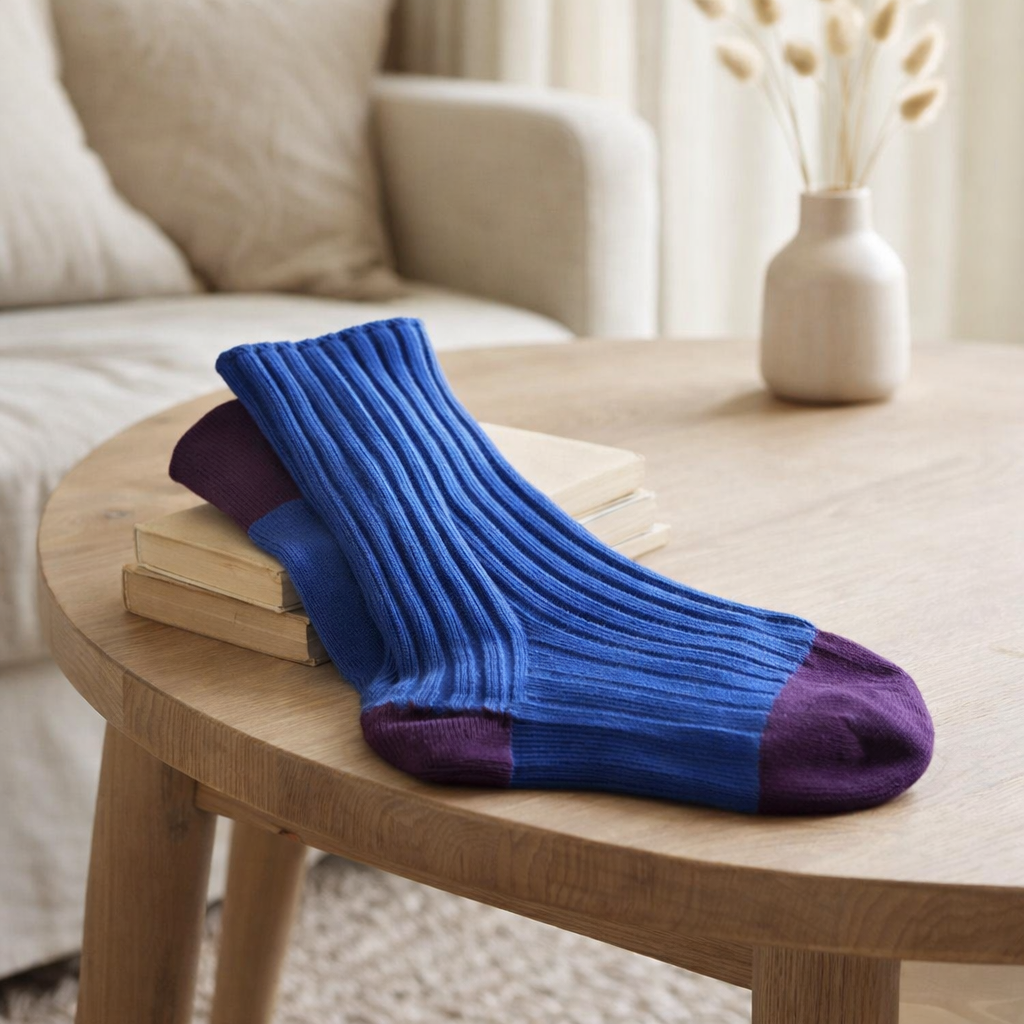 Chaussettes en situation