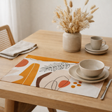 Set de table Legno enduit Multico 33 x 48 en situation