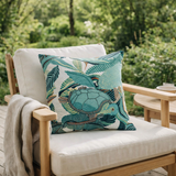 Coussin Dori outdoor Lagon 45 x 45 en situation