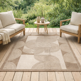 Tapis Etna outdoor Naturel 120 x 170 en situation