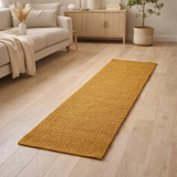 Tapis Elios Moutarde 60 x 200 en situation