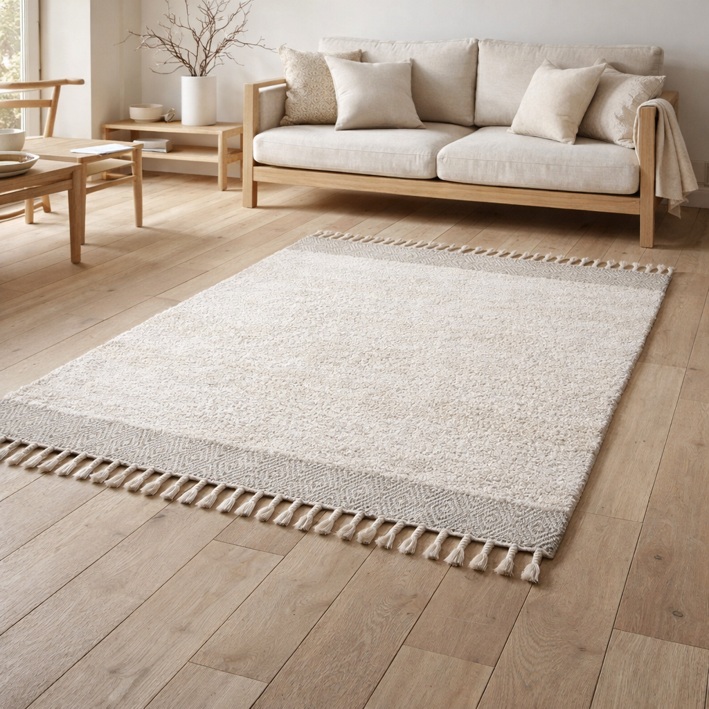 Tapis Wigan Ivoire/beige 160 x 230 en situation
