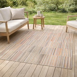 Tapis Bianca outdoor Papaye 160 x 230 en situation