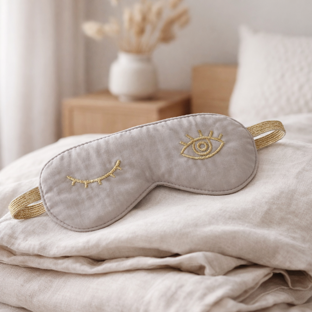 Masque de sommeil en situation