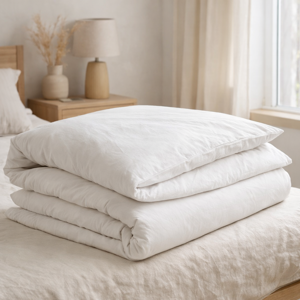 Housse de couette en situation