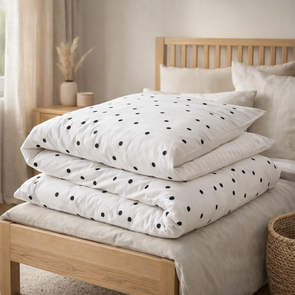 Housse de couette en situation