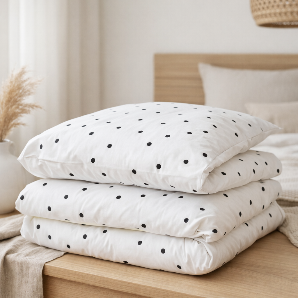 Housse de couette en situation