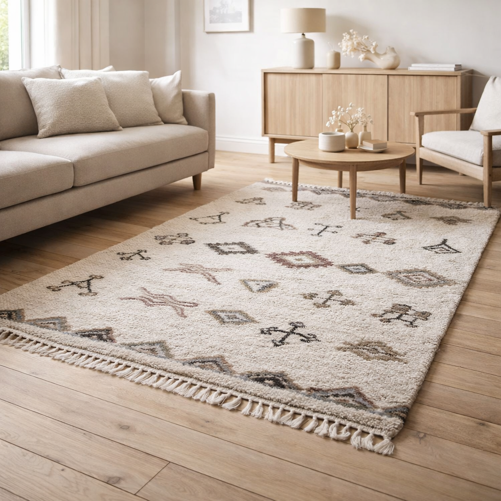 Tapis Dawlish Ivoire/multi 190 x 290 en situation