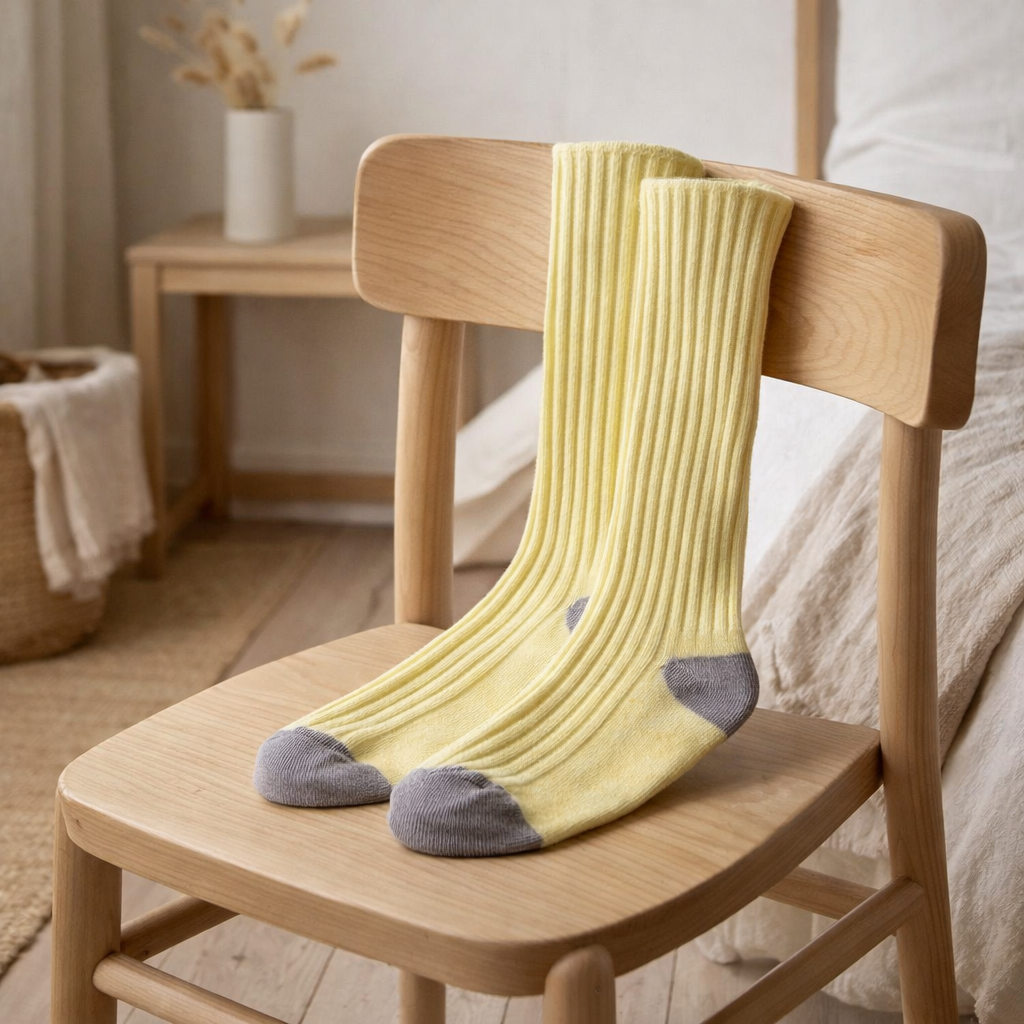 Chaussettes en situation