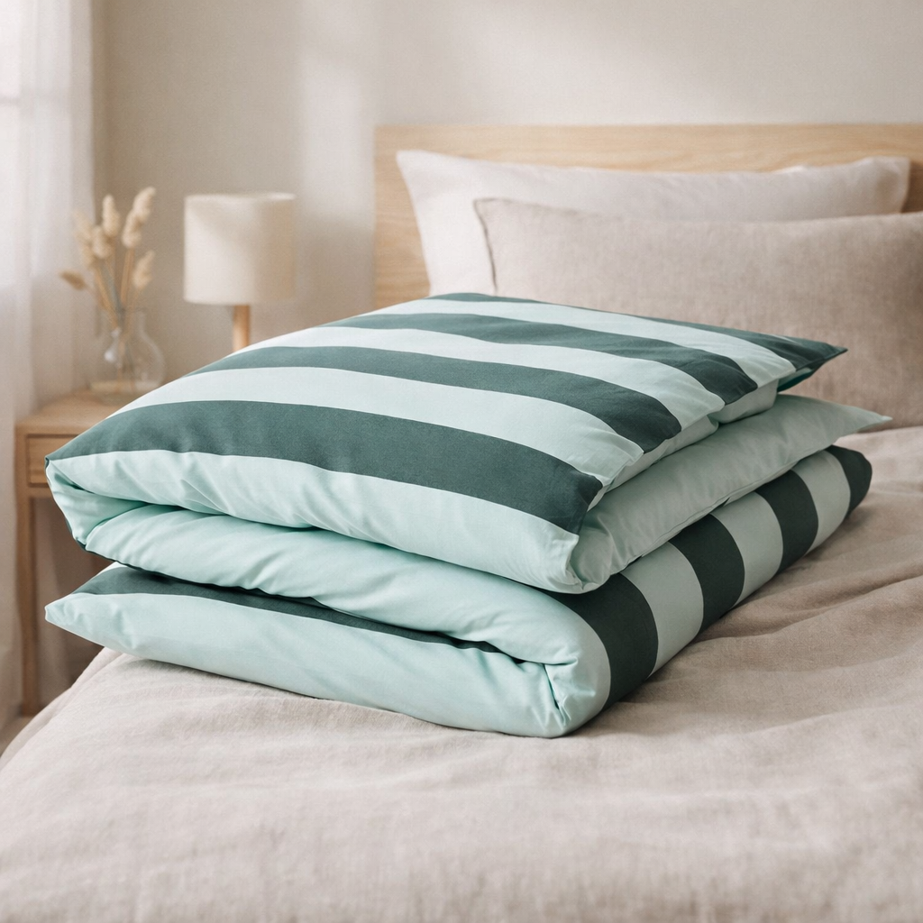 Housse de couette en situation