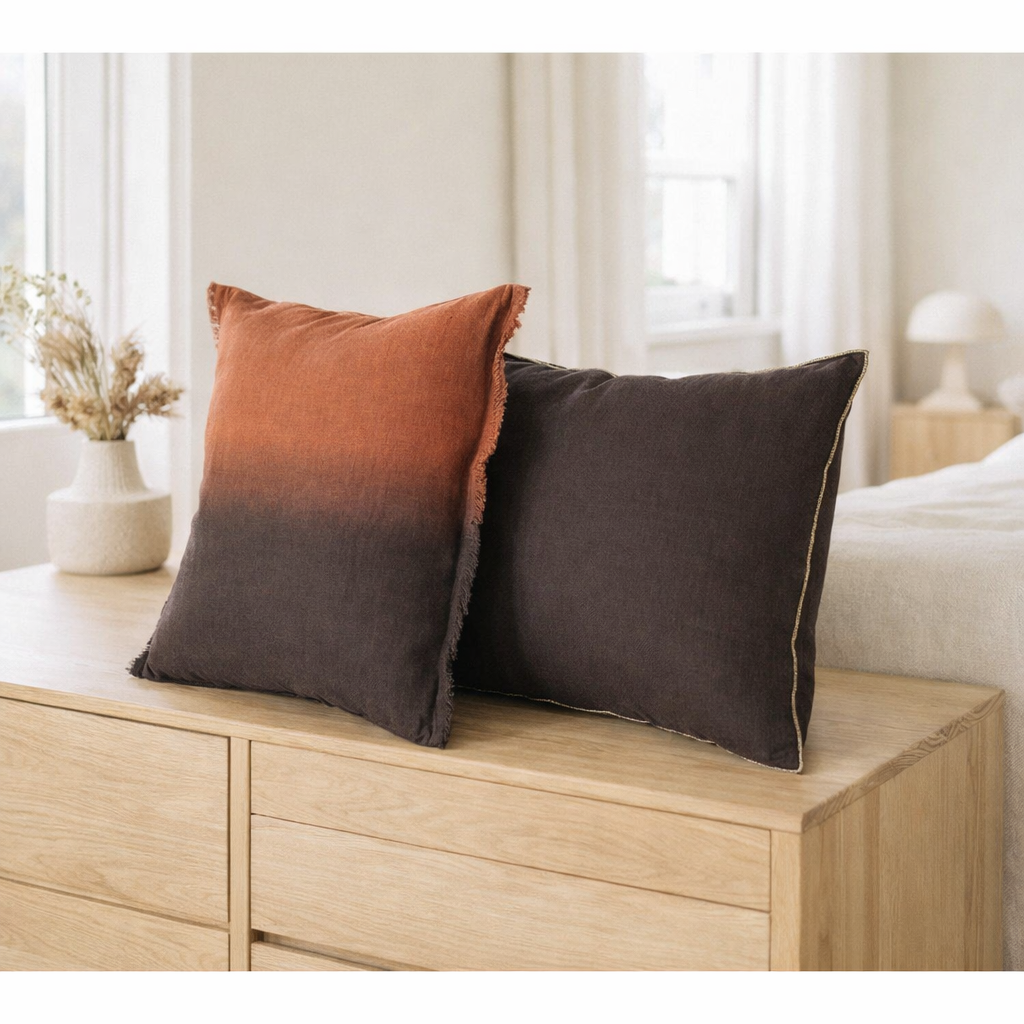 Coussin Zeff Céleste Ébčne 40 x 65 en situation