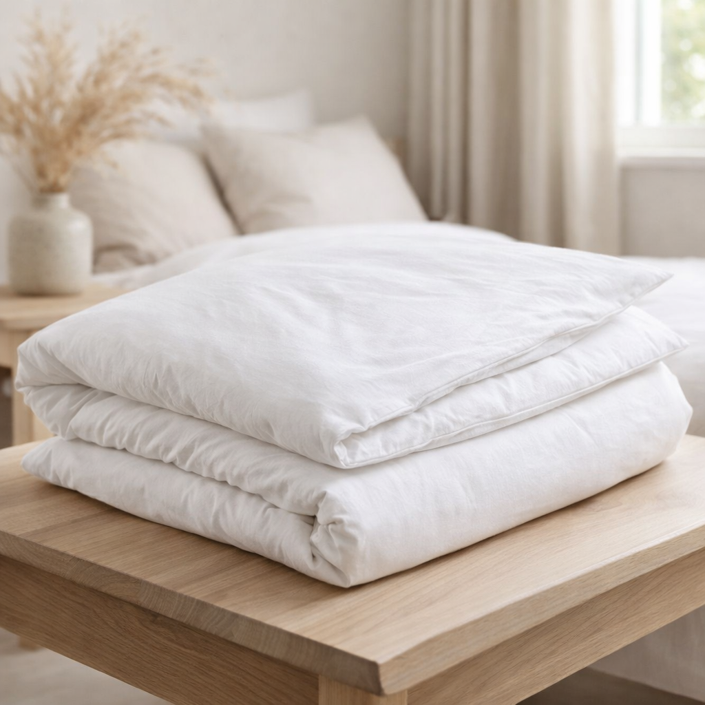Housse de couette en situation