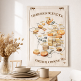 Torchon Carte Fromages en situation