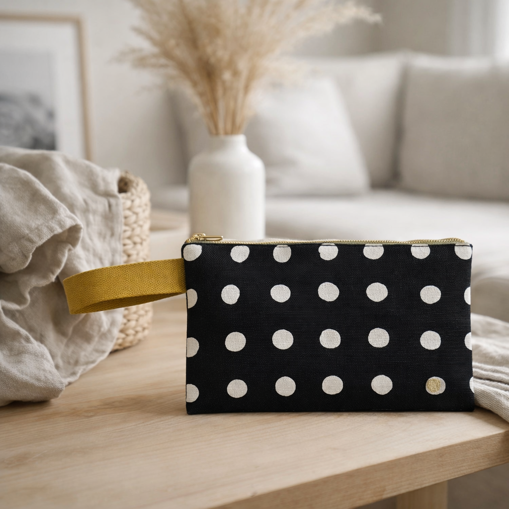 Pochette andre mon caviar 14 x 24 en situation