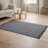 Tapis Kulti Gris 160 x 230 en situation