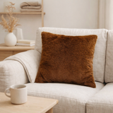 Coussin Liwen Café 45 x 45 en situation