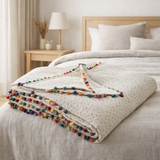 Courtepointe Gastounet multico 180 x 180 en situation