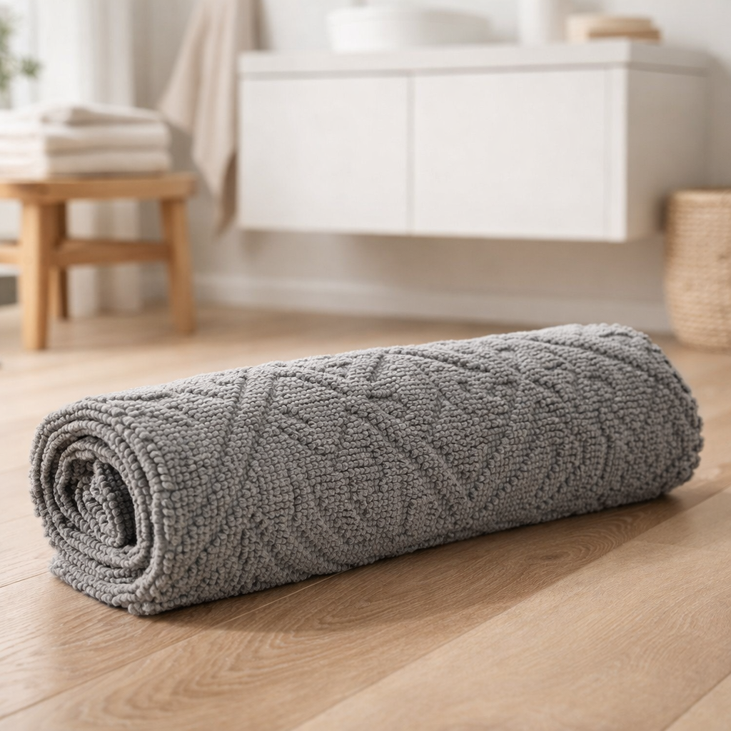 Tapis de Bain Enzo Orage en situation