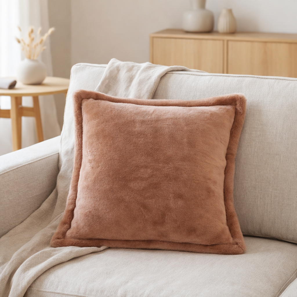 Coussin Tender Dragée 50 x 50 en situation