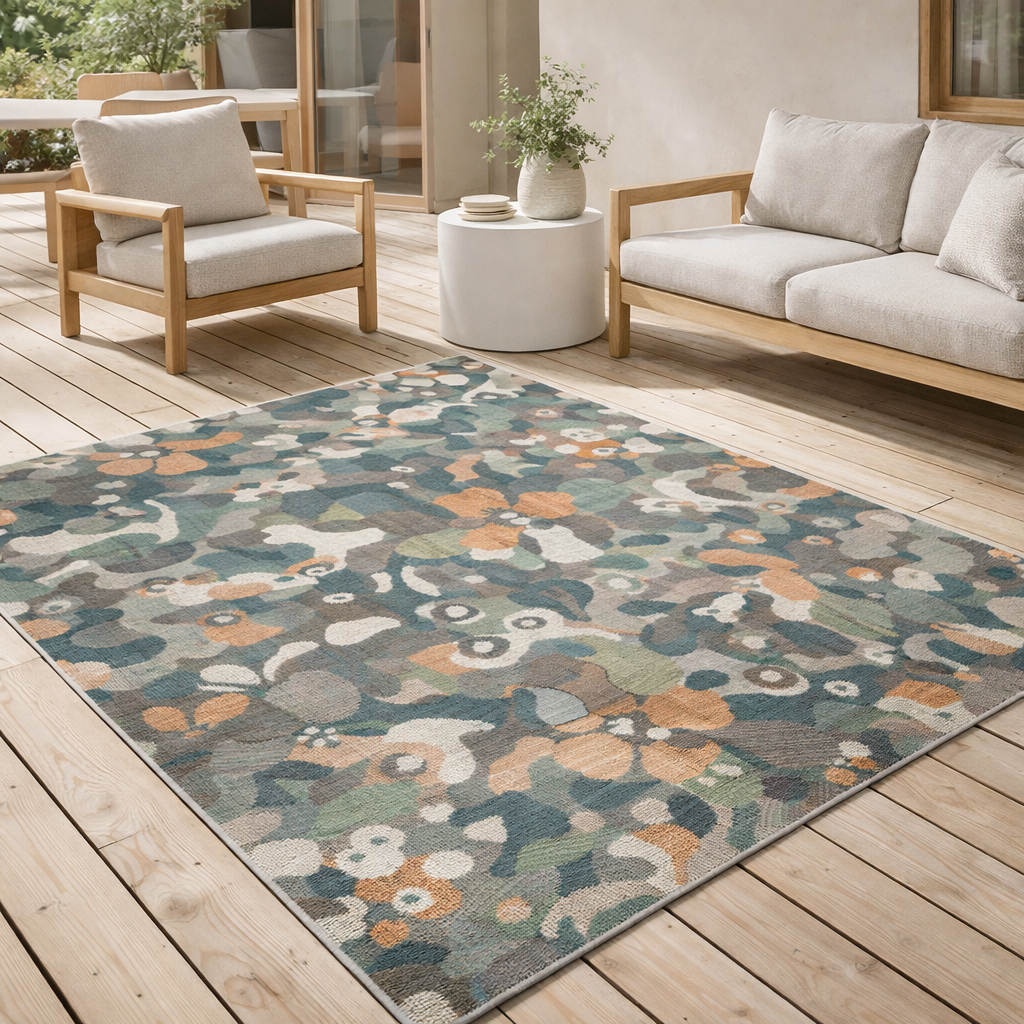 Tapis Jaya extérieur Multico 160 x 230 en situation