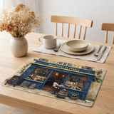 Set de table Boutique Vignobles de France 30 x 45 en situation